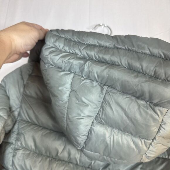 Antonio Melani Light Green Puffer Jacket With Hood Size XS Preowned - Picture 16 of 16